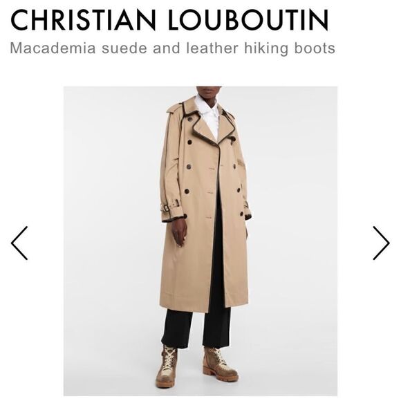 [christian louboutin] bnib macadamia hiking boots - Picture 4 of 16